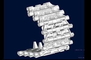Trumpeter 06623 T-72 Track links 1/35 – immagine 3