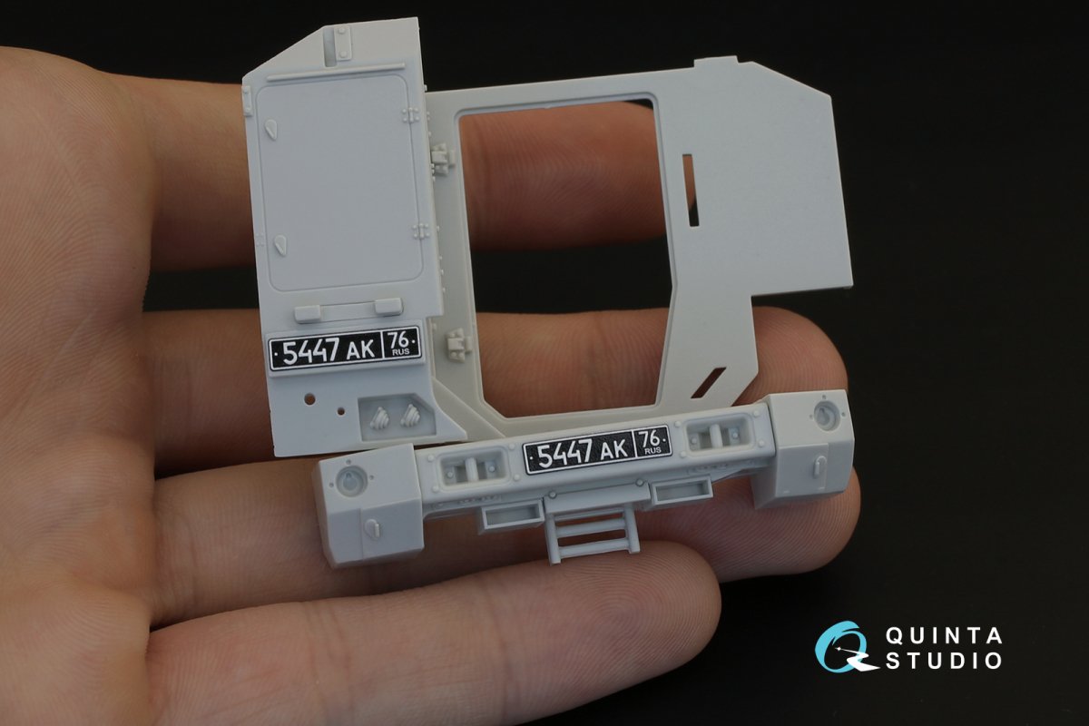 Intérieur imprimé en 3D et coloré sur papier décalcomanie Quinta Studio QD35023 K-4386 Typhoon VDV (pour kit MENG) 1/35 – image 6