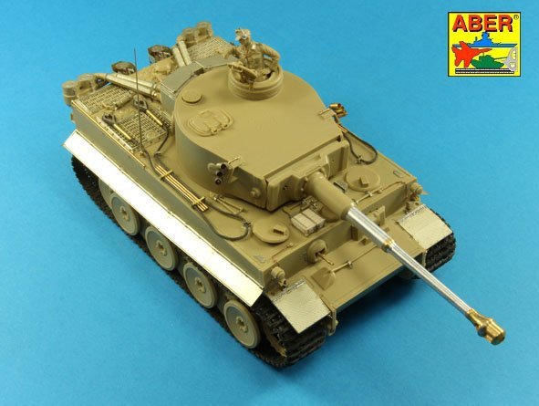 Aber 35K26 Pz.Kpfw. VI Ausf.E ( i.Kfz.181) Tiger I – s.PzAbt. 501 in Tunisia 1/35 – immagine 20
