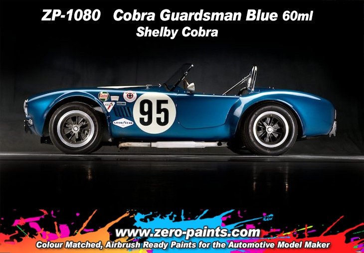 Zero Paints ZP-1080 Cobra Guardsman Blue Paint 60ml – immagine 2