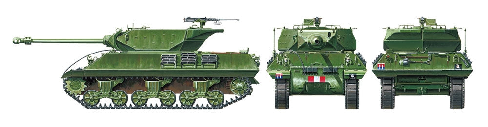 Tamiya 35366 British Tank Destroyer M10 II C 17pdr SP Achilles 1/35 – immagine 10