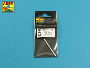 Aber 72L-71 Germ.88 mm Kw.K. 43 L/71 E-50 Barrel (one part) 1/72 – immagine 7