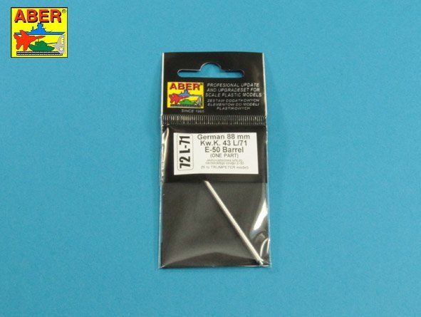Aber 72L-71 Germ.88 mm Kw.K. 43 L/71 E-50 Barrel (one part) 1/72 – immagine 7