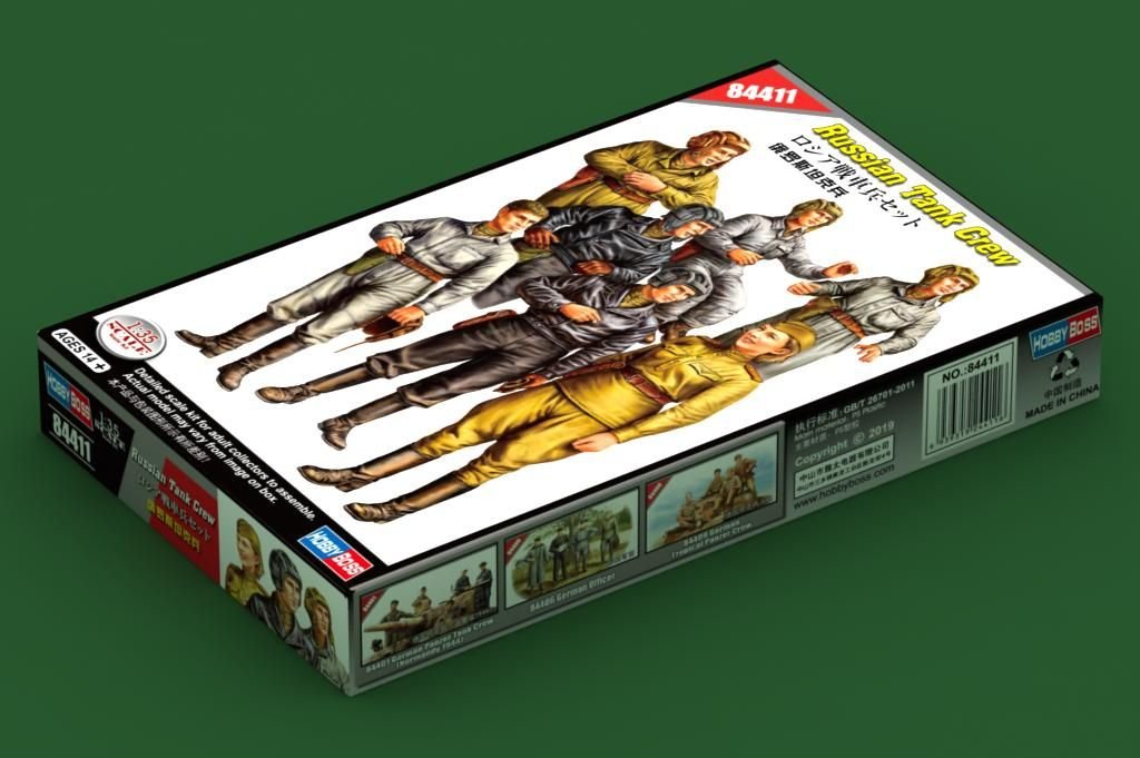 Hobby Boss 84411 Russian Tank Crew 1/35 – imagen 2