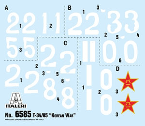 Italeri 6585 T-34/85 Korean War 1/35 – image 14