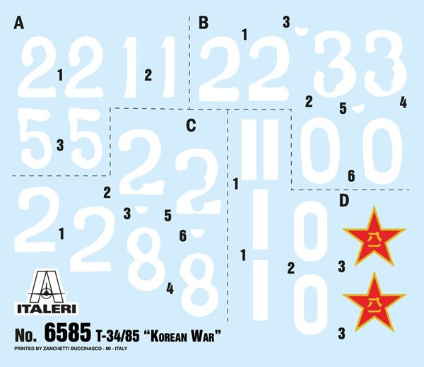 Italeri 6585 T-34/85 Korean War 1/35 – image 14