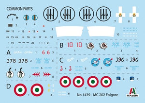 Italeri 1439 MC.202 Folgore 1/72 – imagen 3