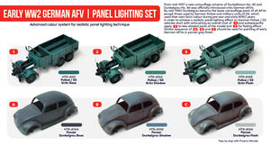 Hataka HTK-AS31 Early WW2 German AFV panel lighting set (6x17ml) – zdjęcie 2