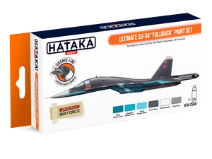 Hataka HTK-CS58 Ultimate Su-34 Fullback paint set (6x17ml)