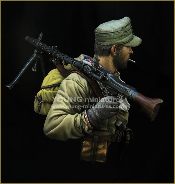 Young Miniatures YM1860 SS GEBIRGSJAGER WWII 1/10 – zdjęcie 8