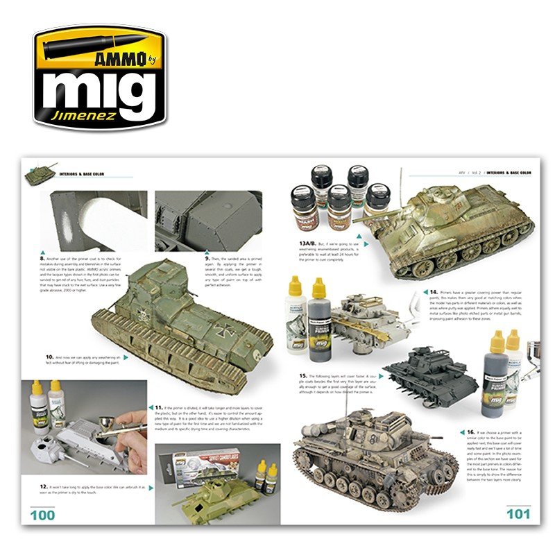 Ammo of Mig Jimenez 6201 ENCYKLOPEDIA TECHNIK MODELARSKICH – POJAZDY PANCERNE TOM 2 – MALOWANIE WNĘTRZ I PODSTAWY MALOWANIA (język polski) – immagine 2