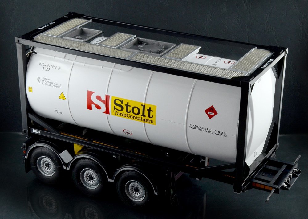 Italeri 3929 TECNOKAR TRAILER WITH 20 TANK 1/24 – imagen 14