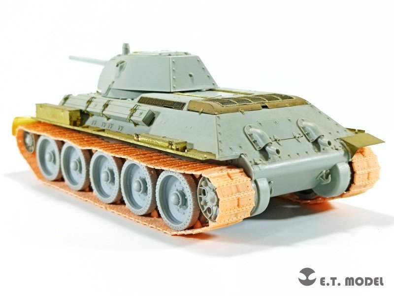 ET Model P35-018 Chenilles embouties de 550 mm pour char soviétique T-34 (Type 1940), modèle fonctionnel (impression 3D), échelle 1/35 – image 4