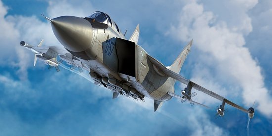 Trumpeter 01681 Russian MiG-31M Foxhound 1/72