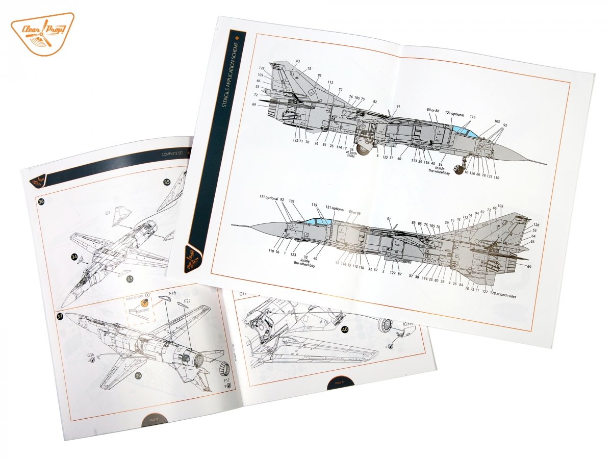 Clear Prop! CP72030 MiG-23MLA Flogger-G EXPERT KIT 1/72 – immagine 51
