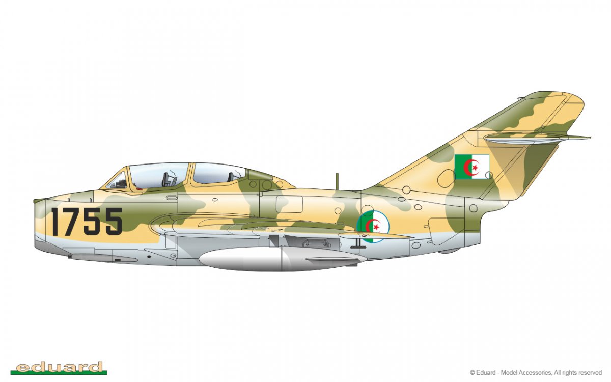 Eduard 7055 UTI MiG-15 1/72 – imagen 13