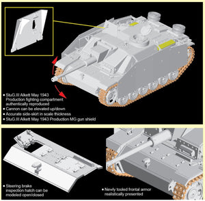 Dragon 6578 StuG.III Ausf.G Mai 1943 Production mit Schurzen (1/35) – image 2