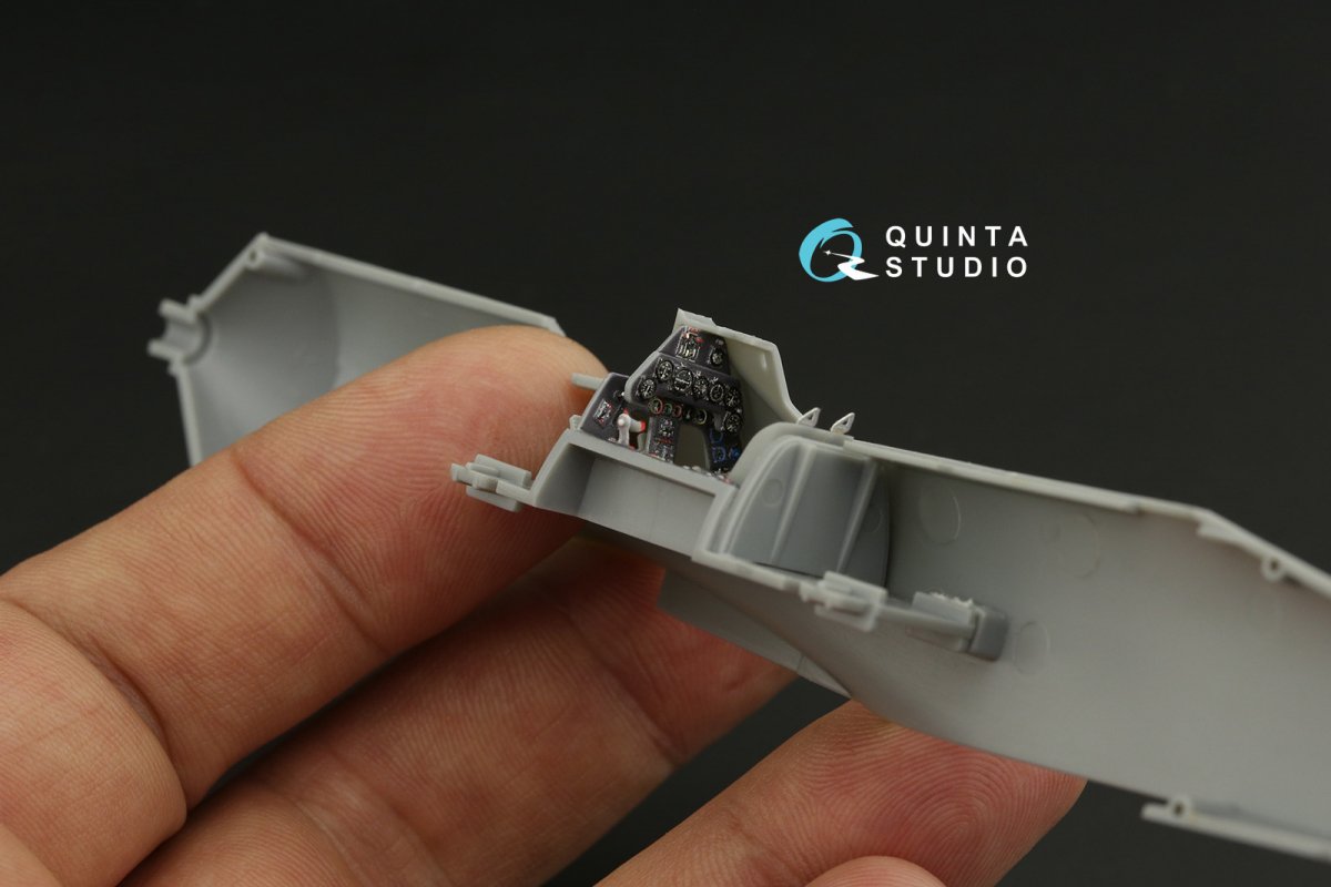 Quinta Studio QD48296 FW 190D-9 3D-Printed &amp;amp; coloured Interior on decal paper (HobbyBoss) 1/48 – immagine 10