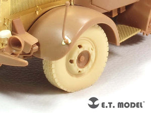 E.T. Model ER35-039 WWII German Heavy Halftrack L-4500 R MAULTIER Weighted Road Wheels For ZVEZDA 3603 1/35 – immagine 3