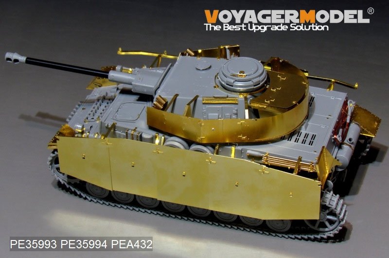 Voyager Model PE35993 WWII German Pz.Kpfw.IV Ausf.G（LateProduction）Basic For Border 35001 1/35 – immagine 13