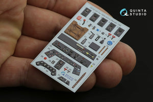 Quinta Studio QD32120 Fw 190 A-8/A-9 3D-Printed &amp;amp; coloured Interior on decal paper ( Revell ) 1/32 – Bild 8