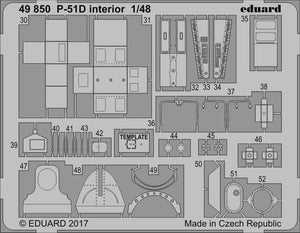 Eduard 49850 P-51D interior MENG 1/48 – Bild 2