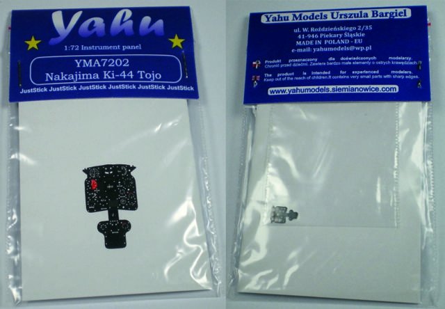 Yahu YMA7202 Ki-44 (Sword / Hasegawa) 1/72