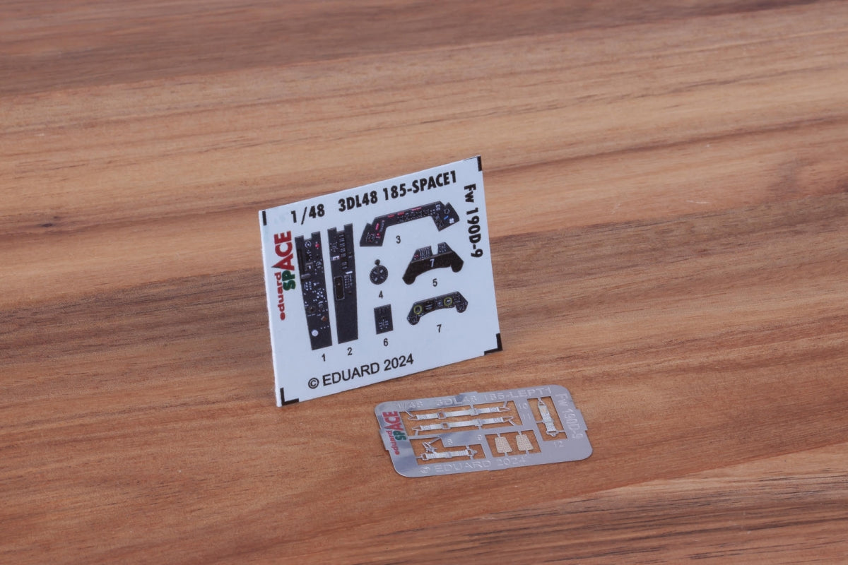 Eduard 3DL48185 Fw 190D-9 SPACE 1048 EDUARD 1/48