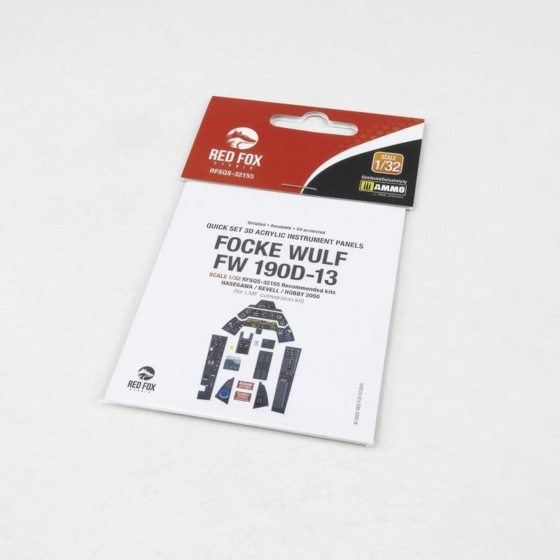 Red Fox Studio QS-32155 Fw 190D-13 for Hobby 2000/Hasegawa/Revell kit 1/32