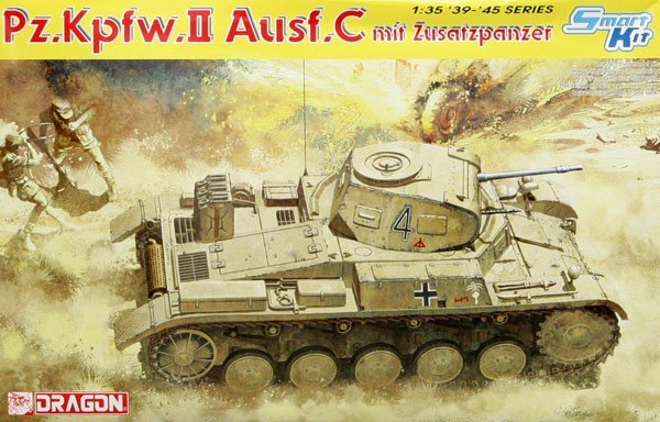 Dragon 6432 Pz.Kpfw.II Ausf.C avec Zusatzpanzer (1/35)