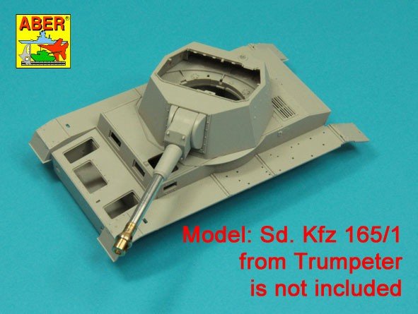 Aber 35L-315 Lufa leFH 18/1 (Sf) 10,5 cm L/28 do niemieckich dział samobieżnych Pz.Sfl.IVb 1/35 – immagine 5
