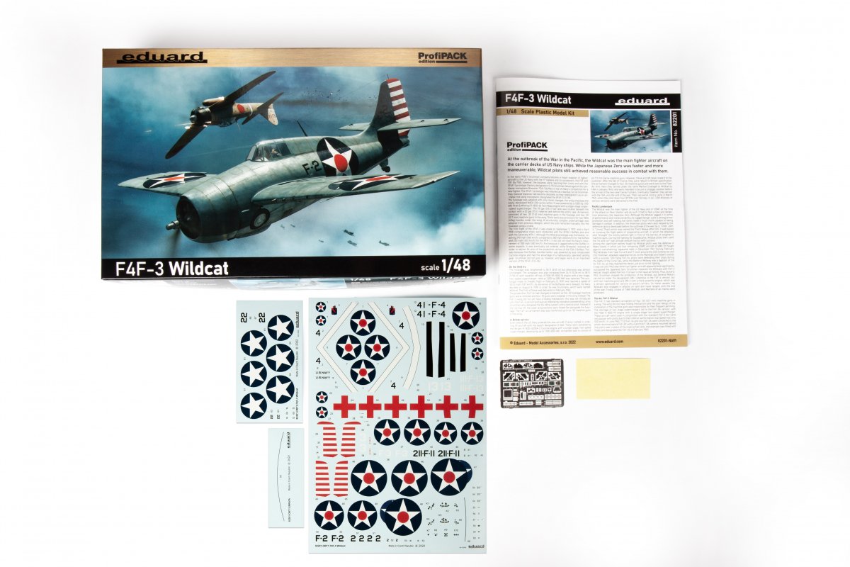 Eduard 82201 F4F-3 Wildcat ProfiPACK edition 1/48 – zdjęcie 4
