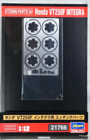Hasegawa 21766 Photo Etched Parts for Honda VT250F Integra 1/12