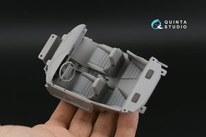 Quinta Studio QD24005 Porsche 911 Carrera 3.2 3D-Printed &amp;amp; coloured Interior on decal paper (Revell) 1/24 – imagen 11