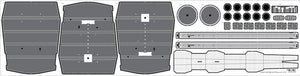 Pontos 23003F1 USS BB-63 Missouri 1945 Detail Up Set (20B Deck Blue stained wooden deck) 1/200 – zdjęcie 24