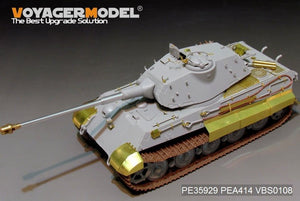 Maquette Voyager PE35929 Char King Tiger allemand de la Seconde Guerre mondiale (tourelle Porsche) pour HOBBYBOSS 84530 1/35  – image 10