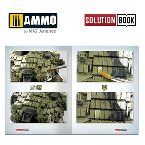 Ammo of Mig 6518 SOLUTION BOOK HOW TO PAINT MODERN RUSSIAN TANKS (Multilingual) – immagine 3