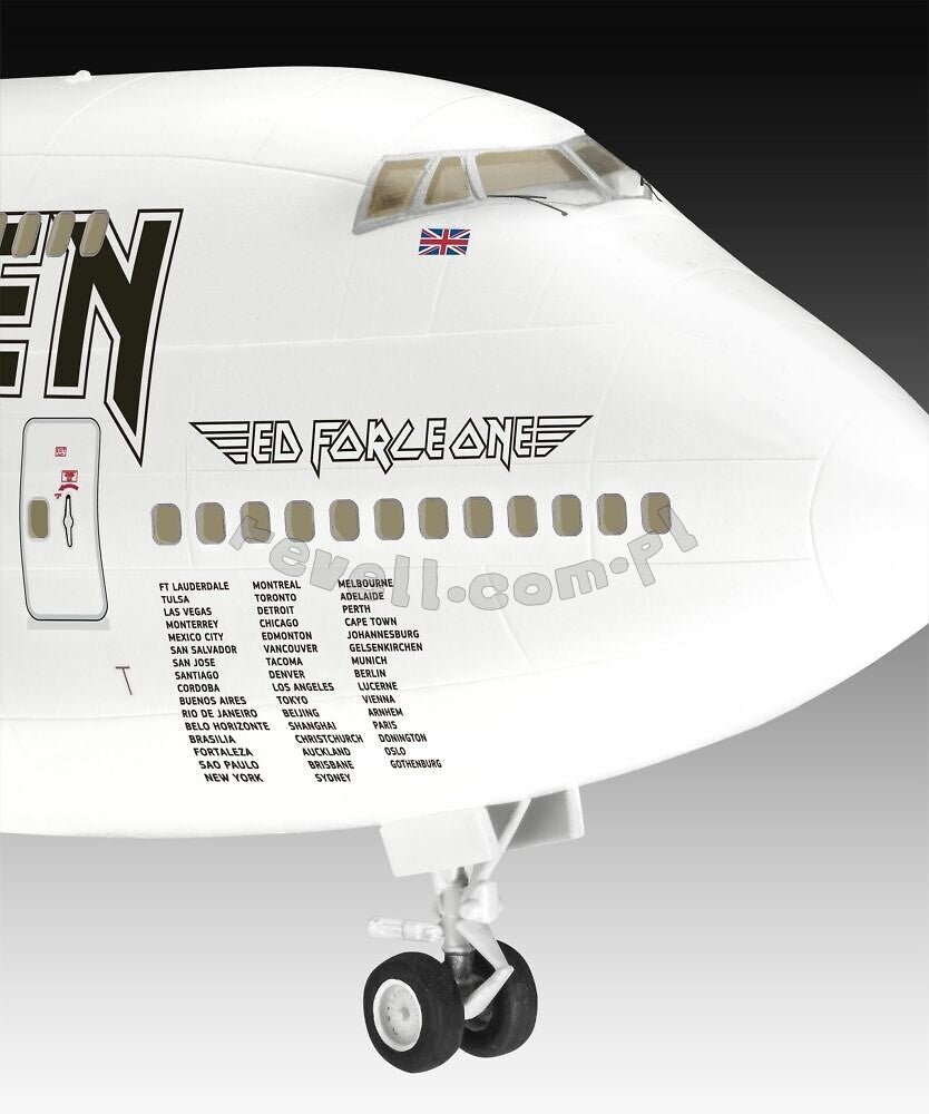 Revell 03780 Boeing 747-400 Ed Force One 1/144 – immagine 6