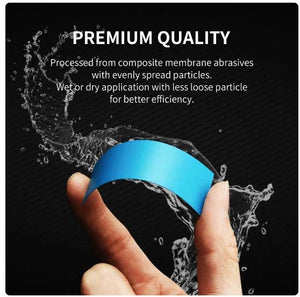 DSPIAE DSP-1200 Reusable Self-Adhesive Sandpaper #1200 (75 x 25 mm) 10 pcs – image 3