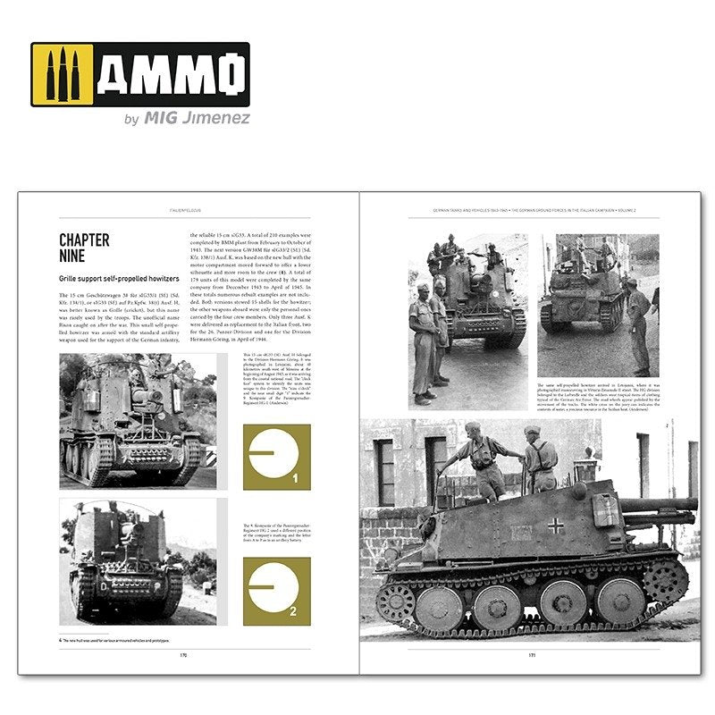 Ammo of Mig 6263 ITALIENFELDZUG. German Tanks and Vehicles 1943-1945 Vol. 2 – zdjęcie 6