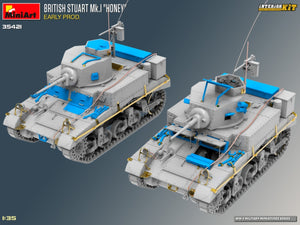 MiniArt 35421 BRITISH STUART MK.I HONEY EARLY PROD. INTERIOR KIT 1/35 – immagine 4