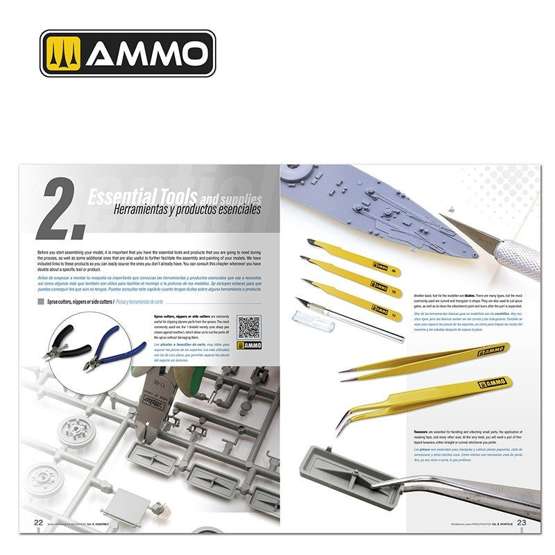 Ammo by Mig 6300 Scale Modeling for Beginners Vol. 1: Assembly (Bilingual English &amp;amp; Spanish) – zdjęcie 3