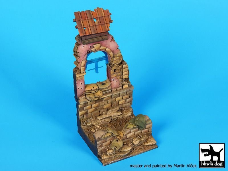 Black Dog D35103 House ruin Italy 1944 base 1/35 – immagine 4