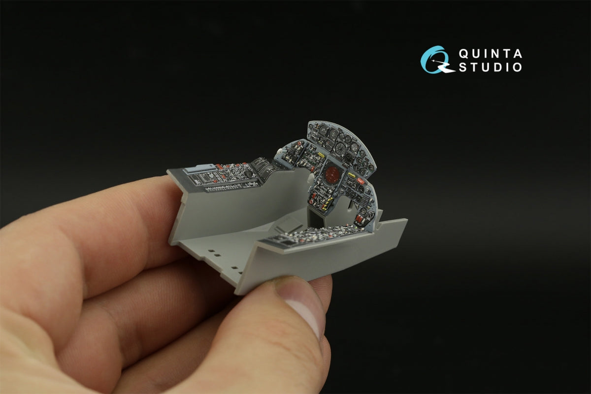 Intérieur coloré imprimé en 3D sur papier décalcomanie Quinta Studio QD32180 F-104S (Italeri) 1/32 – image 8
