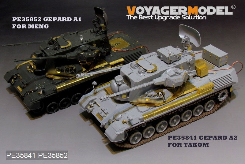 Voyager Model PE35852 Modern German Gepard A1 SPAAG Basic For MENG TS-030 1/35 – immagine 13