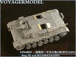 Voyager Model VPE48007	Photo Etched set for Stug III ausf B (For TAMIYA) 1/48 – immagine 2