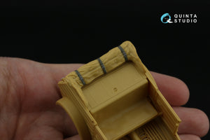 Intérieur imprimé en 3D et coloré sur papier décalcomanie Quinta Studio QD35143 Kubelwagen Type 82 (Hero) 1/35  – image 8