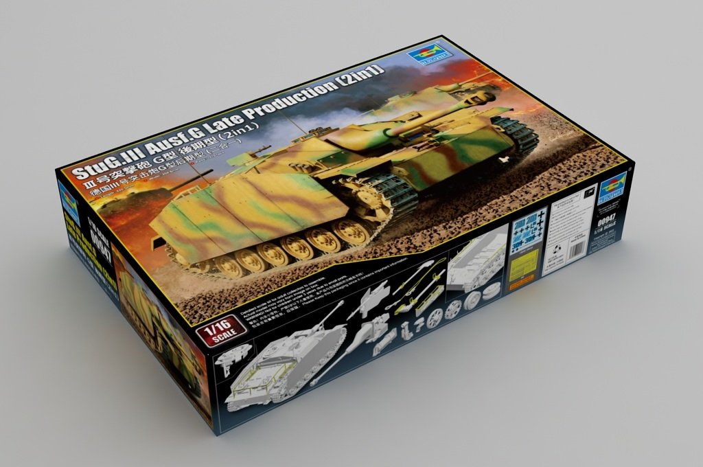 Trumpeter 00947 Germany III Assault Gun Type G Late Model (2 in 1) 1/16 – image 2