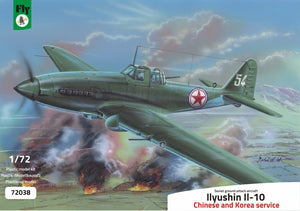 Fly 72038 Ilyushin Il-10 Chinese and Korea service 1/72