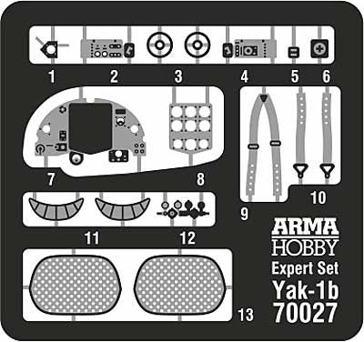 Arma Hobby 70027 Jakowlew Jak-1b Expert Set 1/72 – Bild 15